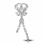 Piercing nombril inversé papillon gemmes