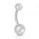 Piercing nombril Boules Perles Acrylique