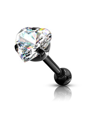 Piercing cartilage pierre coeur