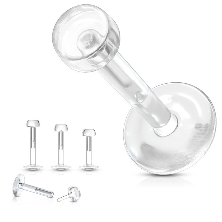 Piercing retainer labret
