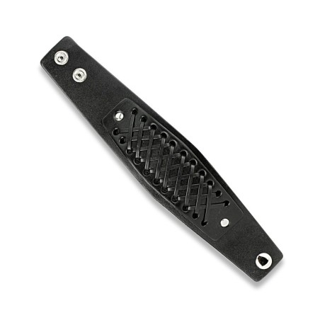 Bracelet Homme En Cuir Noir à Nœud Rectangulaire - Marque Générique, Neuf Avec étiquettes