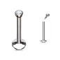 Piercing labret pierre zircon 1 mm