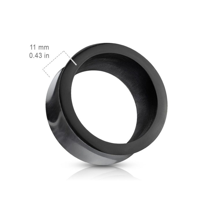 Plug Oreille Organique en Corne de Buffle Creux