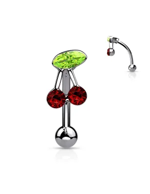 Piercing arcade Cerise Acier chirurgical - Bijou Piercing pour Arcade