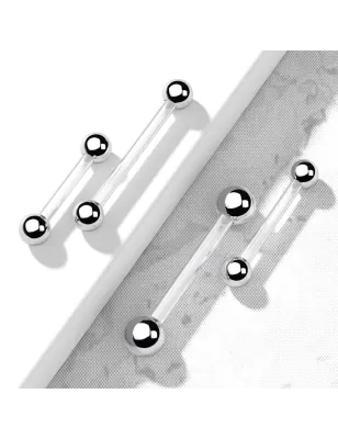 Piercing arcade Bioflex Billes Acier