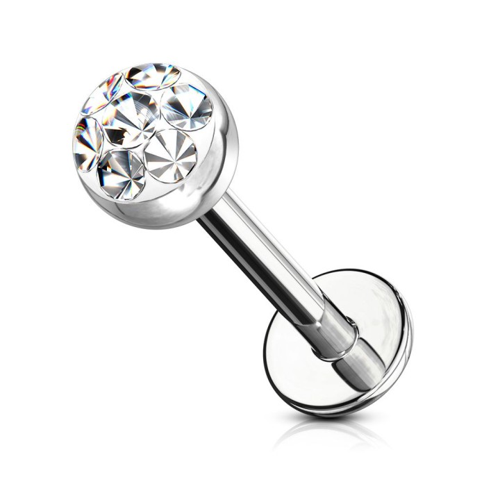 Piercing Labret Monroe Crystal Autrichien