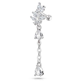 Piercing cartilage hélix feuille pendentif chaine