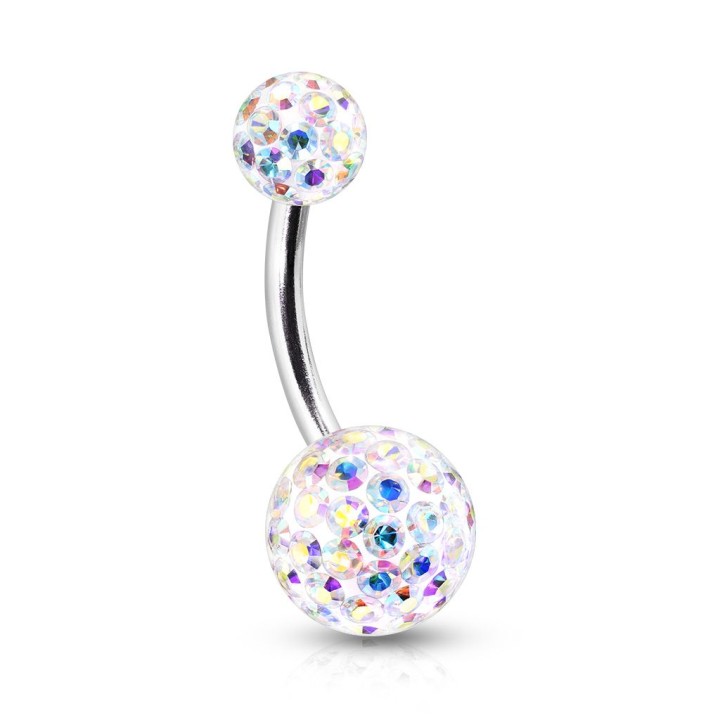 Piercing nombril Crystal Ferido Swarovski Gloss