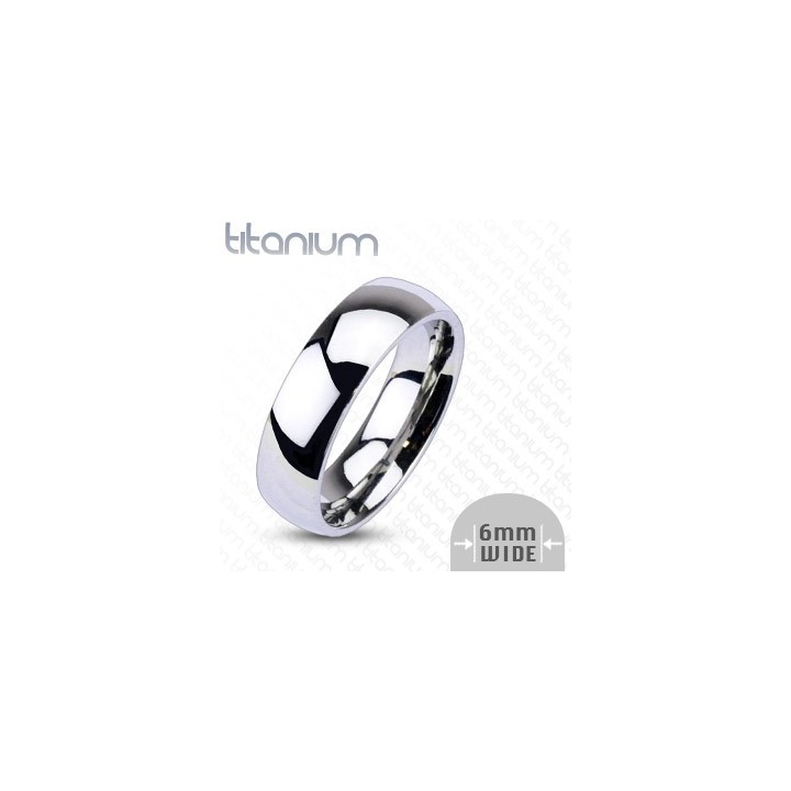 Bague Titane Solide Traditionnelle Mariage - Bague homme et femme en titane