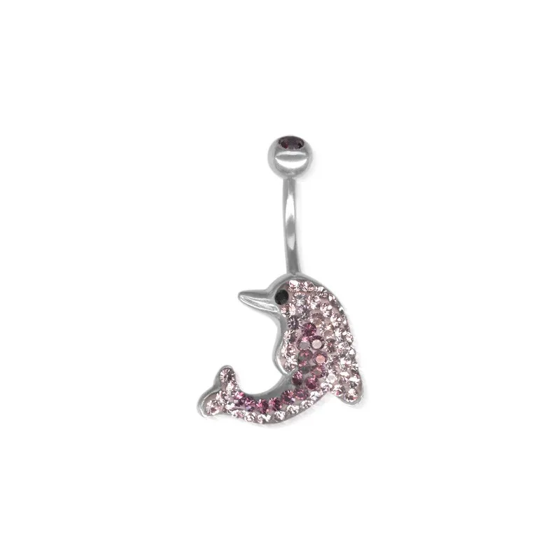 Piercing nombril Crystal Evolution Swarovski Dauphin