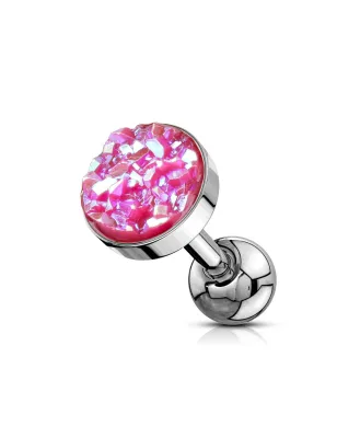 Piercing cartilage hélix druse rose