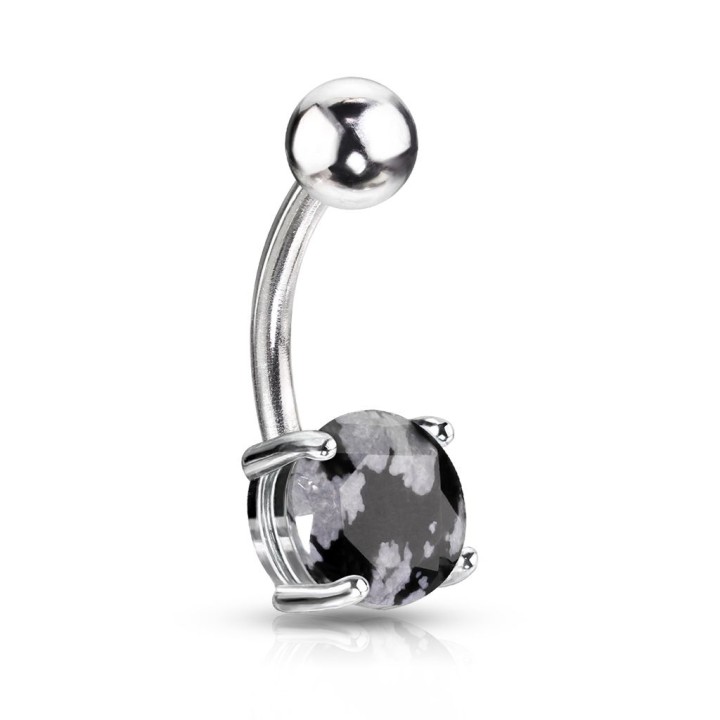 Piercing nombril Pierre Semi-Précieuse - Bijou Piercing Nombril