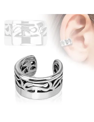 Faux piercing oreille manchette tribal