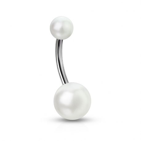 Piercing nombril Imitation Perles