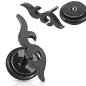 Piercing oreille faux plug motif tribal