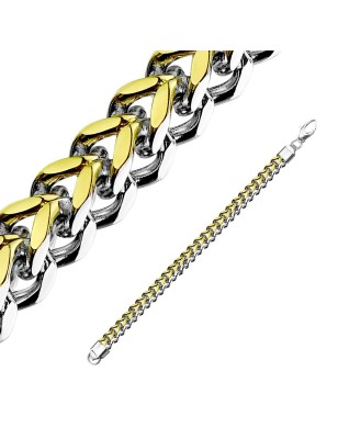 Bracelet Femme en acier inoxydable Chaines Entrelacées