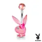 Piercing nombril Playboy effet aurore boréale rose