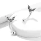 Piercing arcade acier chauve-souris Piercing arcade acier chauve-souris
