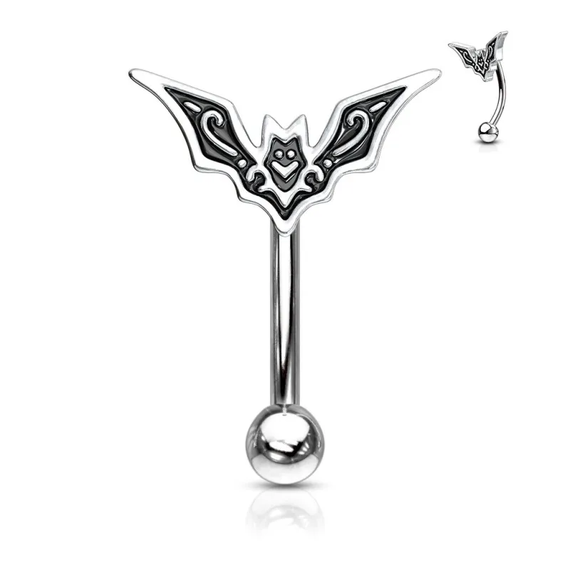 Piercing arcade acier chauve-souris Piercing arcade acier chauve-souris