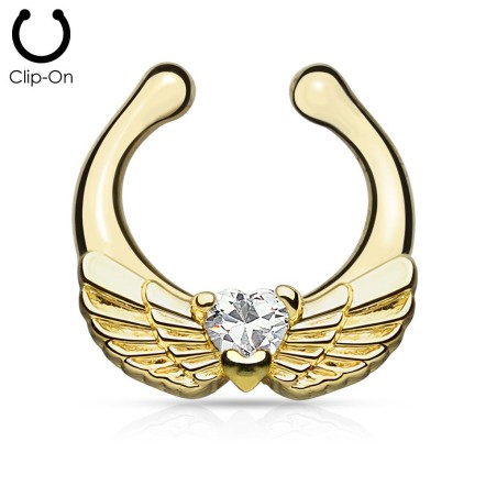 Lot De 3 Faux Piercings Septum Magnétiques - Acier Inoxydable 316L - Sans Douleur, Réutilisables - Diamètre 10mm