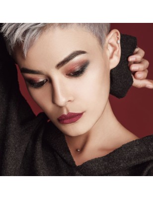 Piercing cartilage oreille pendentif poire plaqué or rose