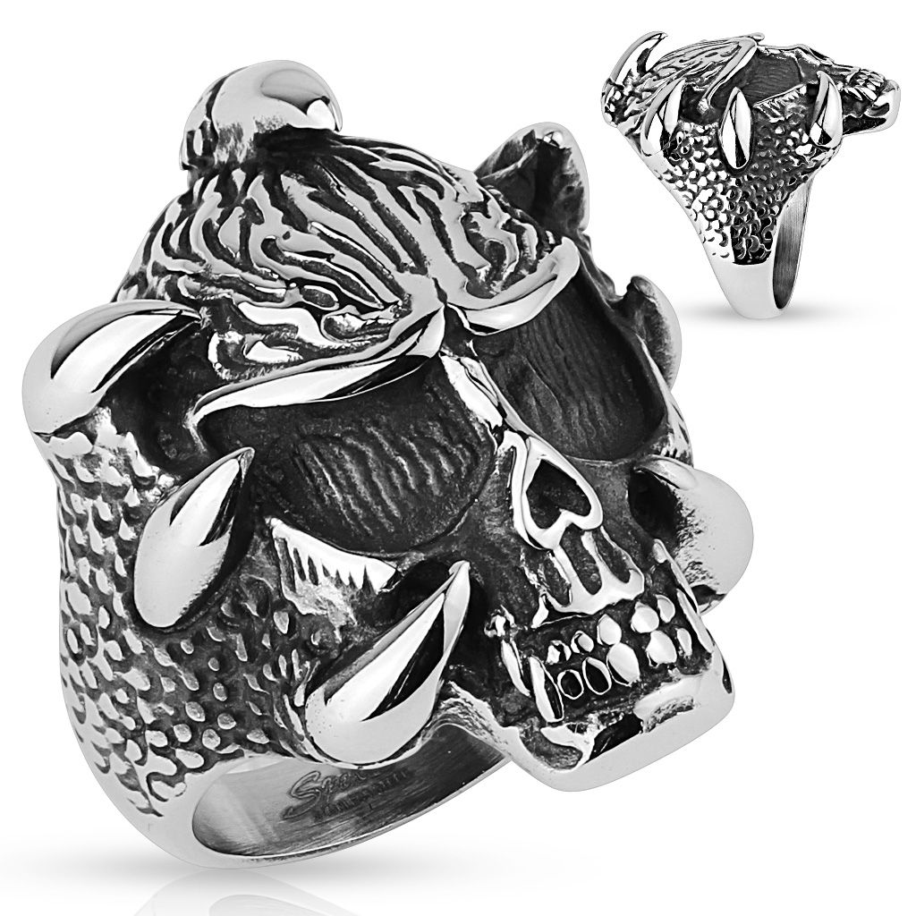 Bague sales homme crane