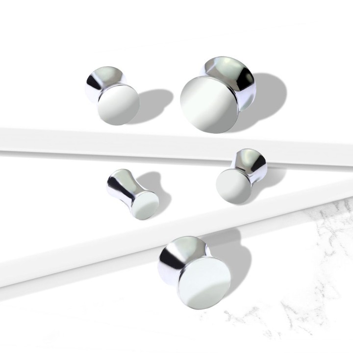Piercing plug en acier chirurgical
