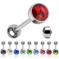 Piercing langue Crystal 7 mm Piercing langue Crystal 7 mm