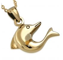 Pendentif en bronze dauphin