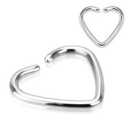 Faux Piercing Oreille Cartilage Coeur