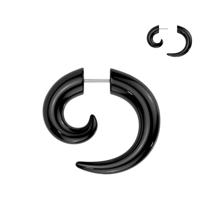 Faux Piercing Ecarteur Spirale