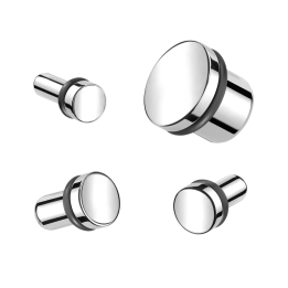 Plug d’oreille en acier inoxydable – Piercing stretch