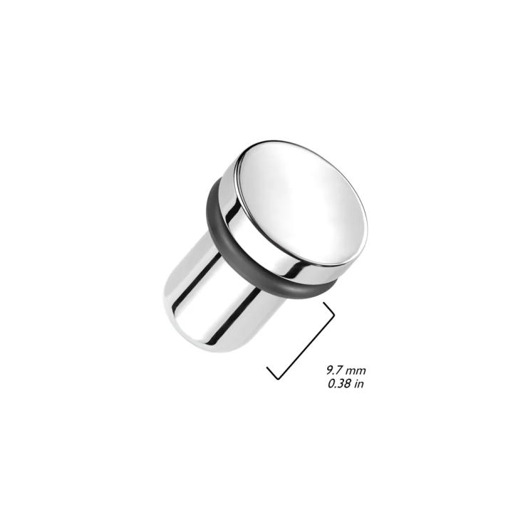 Plug d’oreille en acier inoxydable – Piercing stretch