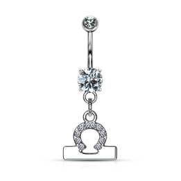 Piercing nombril signe astrologique Balance