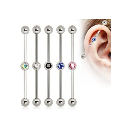 Piercing Industriel Strass