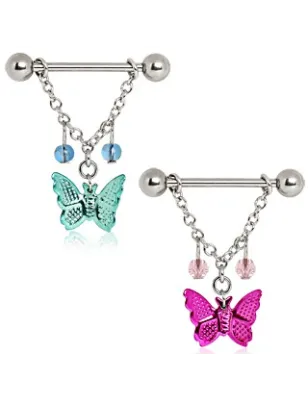 Piercing Téton Papillon