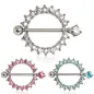 Piercing Téton Bouclier Strass