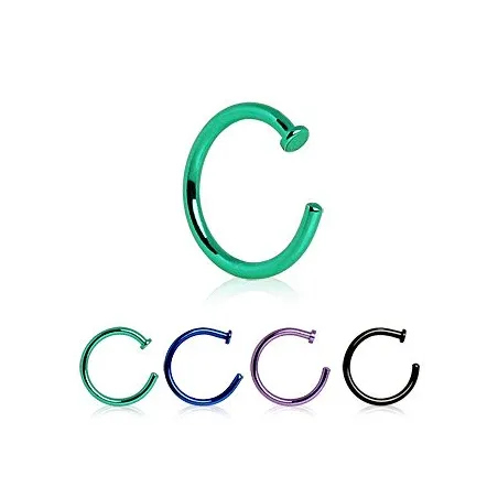 Piercing nez Anneau Néon