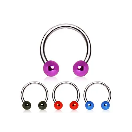 Piercing circulaire boules métalliques