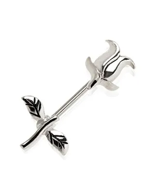 Piercing téton tulipe