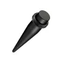 Piercing écarteur oreille noir mat Piercing écarteur oreille noir mat