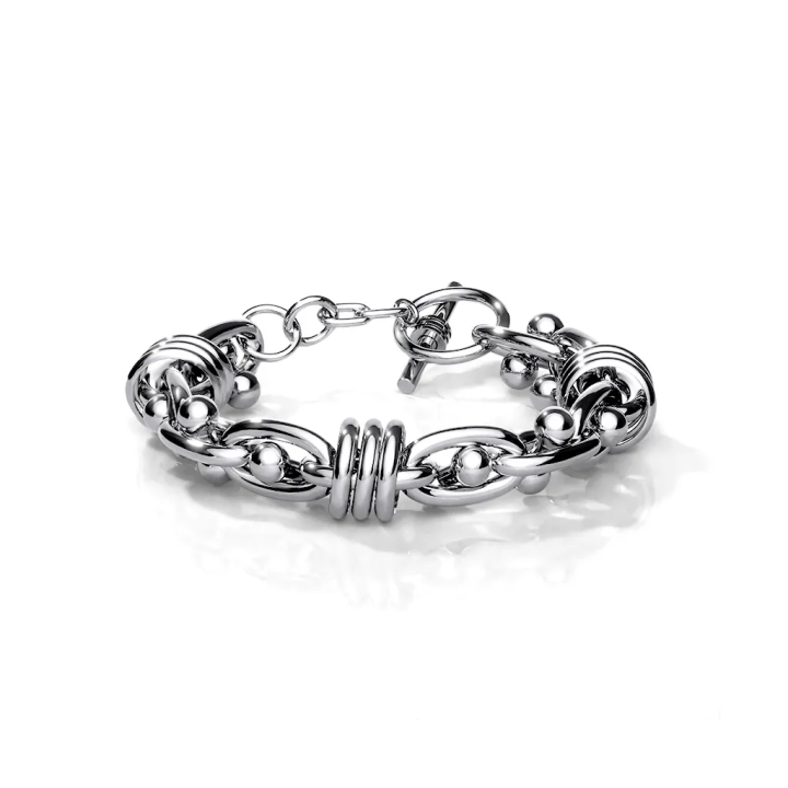 Bracelet acier inoxydable Multiples Anneaux