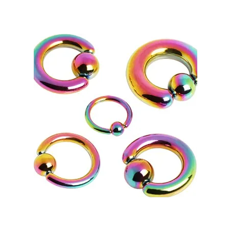 Piercing anneau captif essence