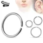 Anneau en acier chirurgical polyvalent – piercing nez, oreille Anneau en acier chirurgical polyvalent – piercing nez, oreille
