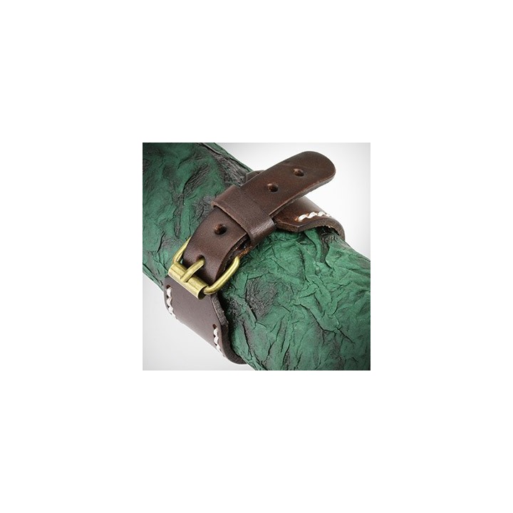 Bracelet Homme en Cuir Marron Large