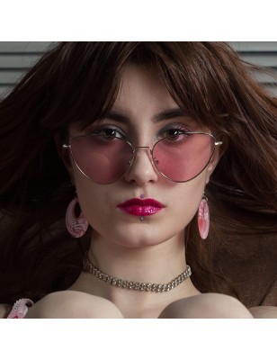 Labret rainbow boule métallique acier chirurgical – Piercing Oreille