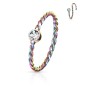 Piercing nez anneau rainbow corde cristal