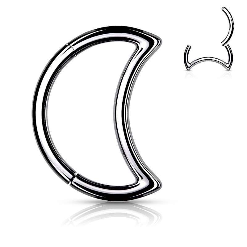 Piercing daith anneau lune Piercing daith anneau lune