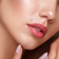 Piercing labret oreille or jaune 14K zircon serti griffes Piercing labret oreille or jaune 14K zircon serti griffes