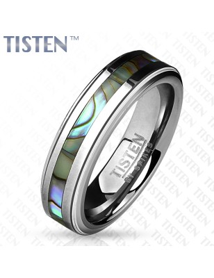 Bague TISTEN avec nacre Abalone – élégante, brillante et durable